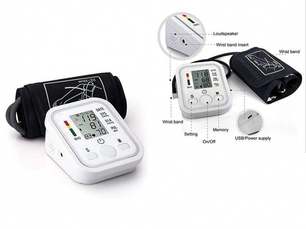 Medical Automatic Digital Blood Pressure Monitor