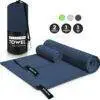 Microfiber Travel Towel Set Fast Drying Lightweight