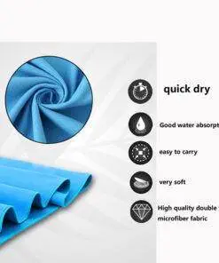 Microfiber Travel Towel Set Fast Drying Lightweight