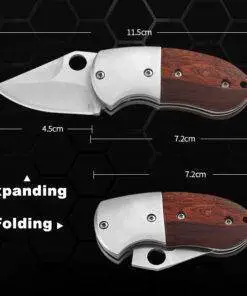 Mini Pocket Knife Self Defense Survival Folding Knife EDC