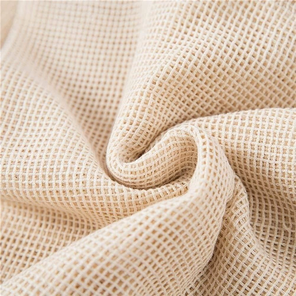 Organic Reusable Fresh Produce Cotton Food Bags