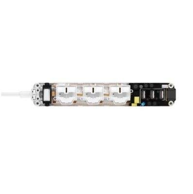 Xiaomi Power Extension Cord Household Lead with 3 USB 1.8M White