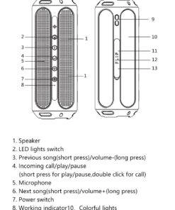 Outdoor Magnetic Bluetooth Speaker