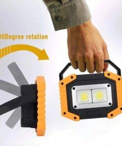 Portable COB LED Work Lamp Outdoor Flood Light Camping Flashlight