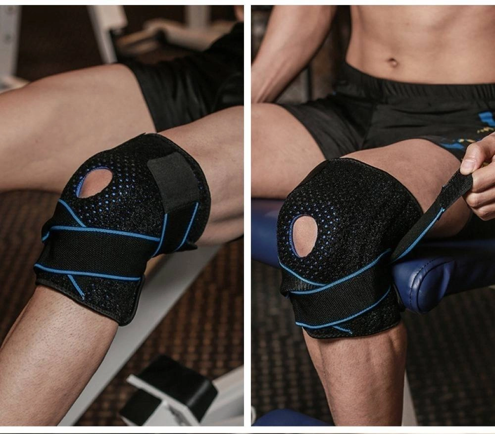 Professional Knee Brace with Patella Gel Pad & Side Stabilisers