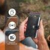 RFID Blocking PU Leather Men Woman Wallet