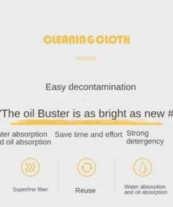 Reusable Macrofibre Cleaning Cloth Towel Rags 50pc