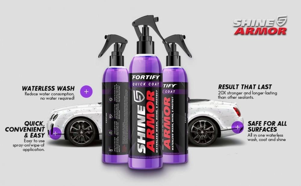 Shine Armor Fortify Quick Coat Ceramic Car Coating Spray