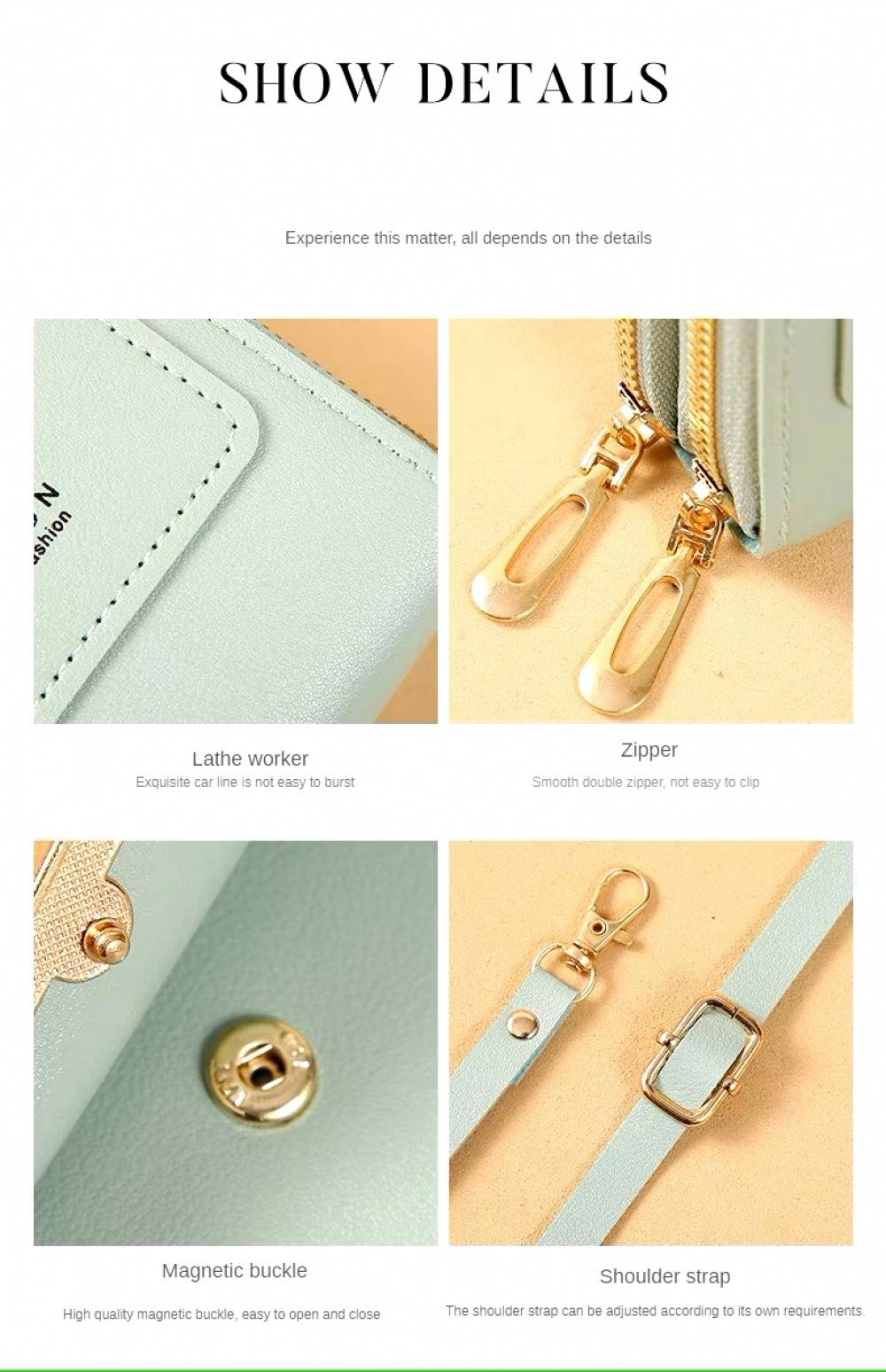 Small Crossbody Cell Phone Bag for Women