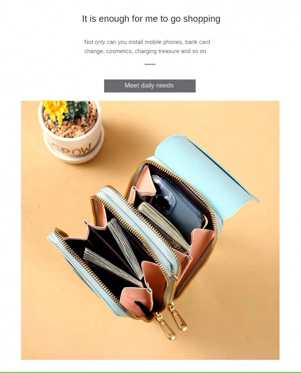 Small Crossbody Cell Phone Bag for Women