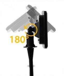 Solar String Lights Outdoor G40 Patio Lights with 25 LED Bulbs, 4 Light Modes, 7.6M