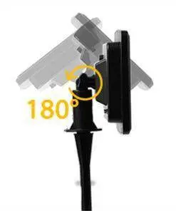 Solar String Lights Outdoor G40 Patio Lights with 25 LED Bulbs, 4 Light Modes, 7.6M