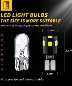 T10 Canbus LED park light bulb 2835 SMD 152lm High Lumen Super Bright