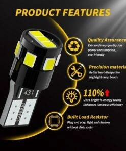 T10 Canbus LED park light bulb 2835 SMD 152lm High Lumen Super Bright