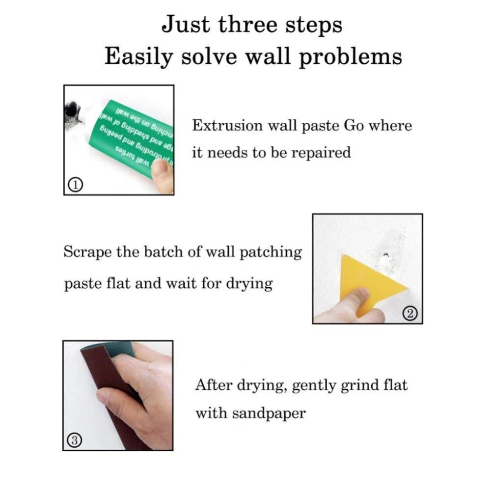 Wall Mending Agent Wall Repair Cream Drywall Repair Kit
