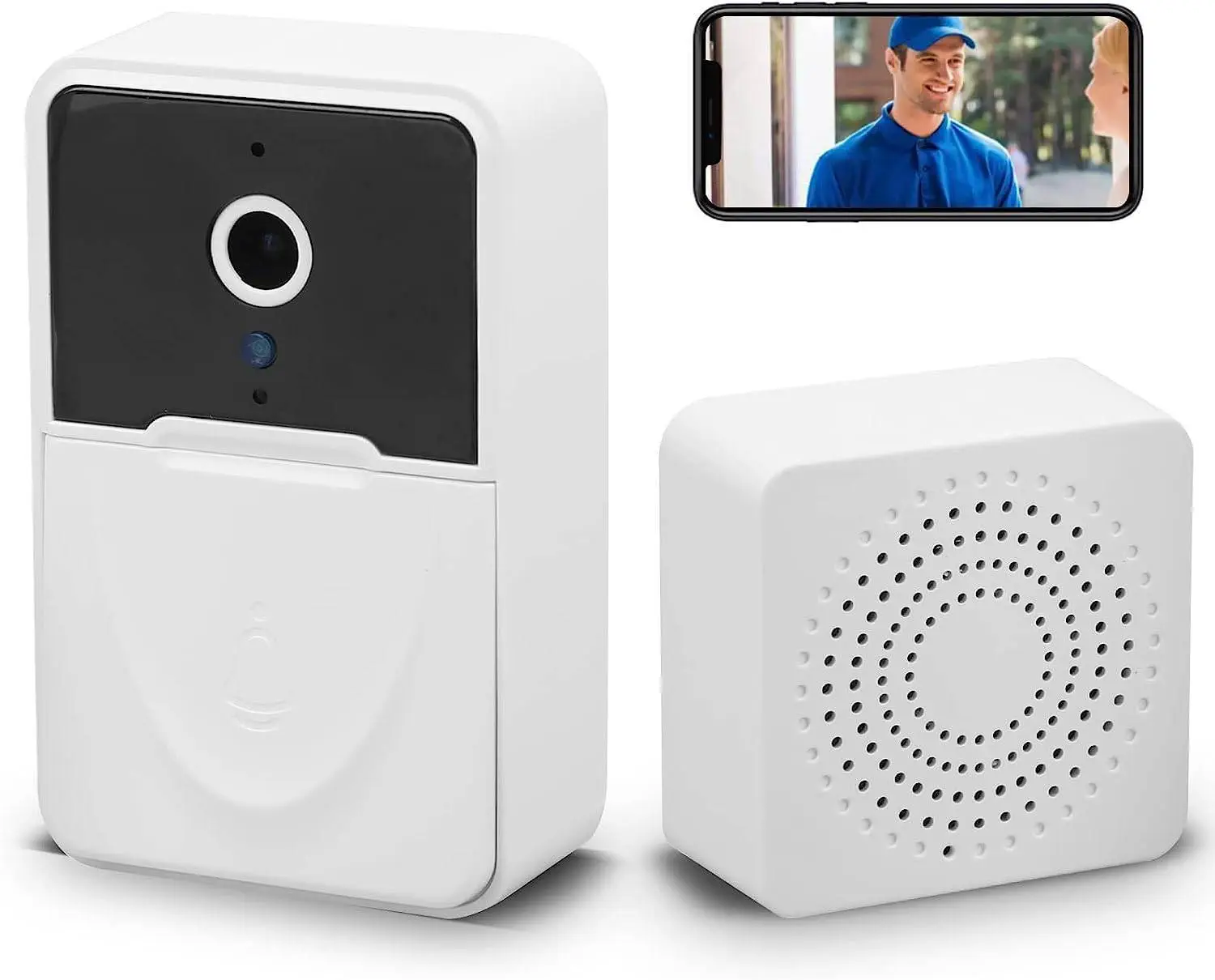WiFi Bluetooth Video Smart Doorbell with Chime