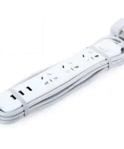 Xiaomi Power Extension Cord Household Lead with 3 USB 1.8M – 2 Colours