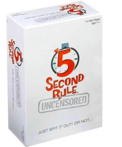 5-second Rule Party Board Game Card
