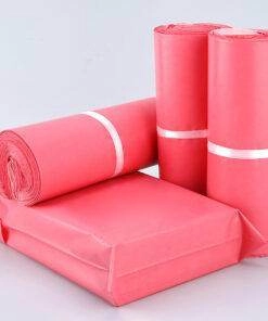 100pc A4 (250×350) Courier Mailer Bags Pink