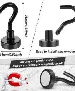 10pc Strong Magnetic Hooks