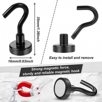 10pc Strong Magnetic Hooks