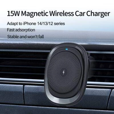 15W MagSafe Car Charger Mount Holder Particular Design for iPhone 14 Series Pro Max
