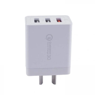 30W QC 3.0 3 Port USB Wall Charger Adapter