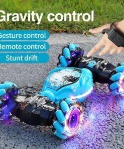 4WD Stunt Gesture RC Car With LED Light Toys for Kids