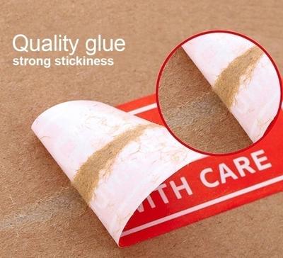 500PCS Fragile Stickers Handle With Care Warning Labels