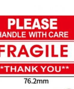500PCS Fragile Stickers Handle With Care Warning Labels