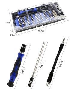 60 in 1 Professional Screwdriver Repair Tools Kit Set with 56 Flexible Shaft Extension