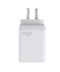 65W GaN Dual Type-C USB-C Wall Charger Adapter