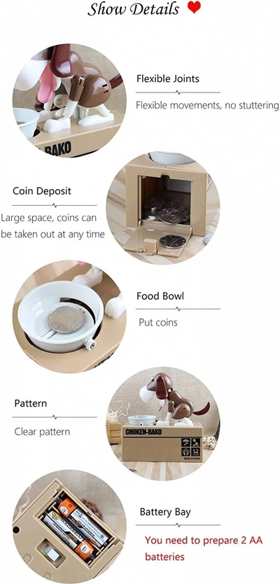 Birthday Gift My Dog Piggy Bank