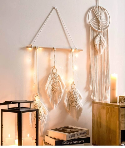 Bohemian Tapestry Home Wall Hangings Ornament Boho Macrame Wall Decorations