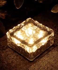 LED Ice Cube Solar Garden Light
