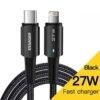 Essager 27W Nylon PD Type-C to Lightning for iPhone