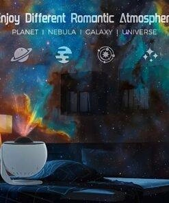 Galaxy Projector Starlight Lamp with 13 Film Discs