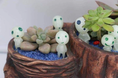 Garden Accessories Luminous Tree Elves Glow in Dark Garden Alien