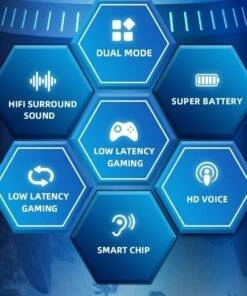 Lenovo GM2 Pro BT5.3 Earphones Sports Headset Gaming Low Latency