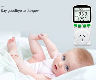 Mains Power Meter Monitor AU/NZ Plug