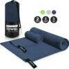 Microfiber Travel Towel Set Fast Drying Lightweight