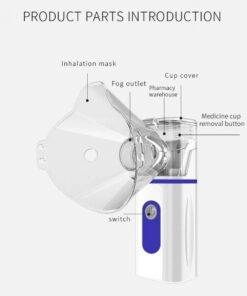 Portable Mesh Nebuliser Pro Nebulizer