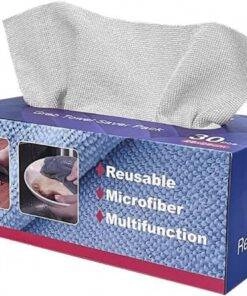 Reusable Macrofibre Cleaning Cloth Towel Rags 50pc