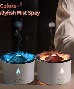 Volcano Aroma Air Diffuser Humidifier Fire Flame