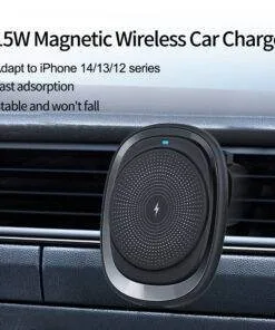15W MagSafe Car Charger Mount Holder Particular Design for iPhone 14 Series Pro Max