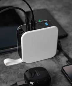 5 in 1 10000mAh Universal Travel Power Bank Adapter