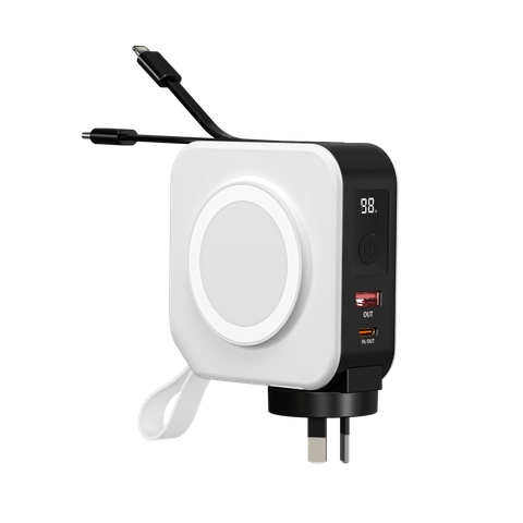 5 in 1 10000mAh Universal Travel Power Bank Adapter