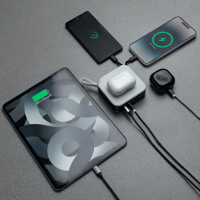 5 in 1 10000mAh Universal Travel Power Bank Adapter