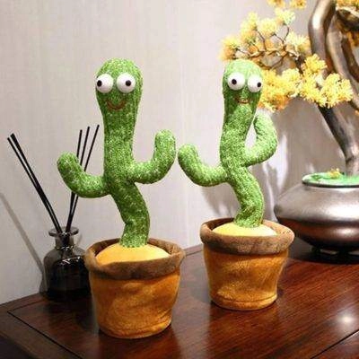 Birthday Gift Talking and Dancing Music Cactus