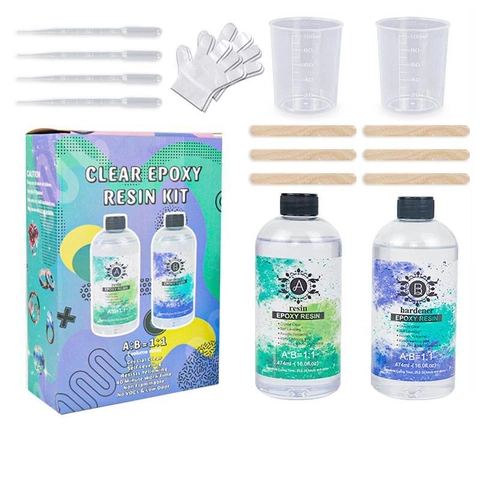 Clear Epoxy Resin Kit 948ml